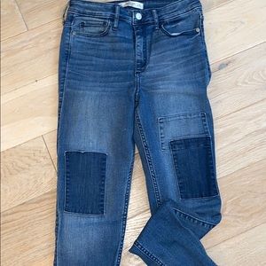 Abercrombie & Fitch Patch Jeans